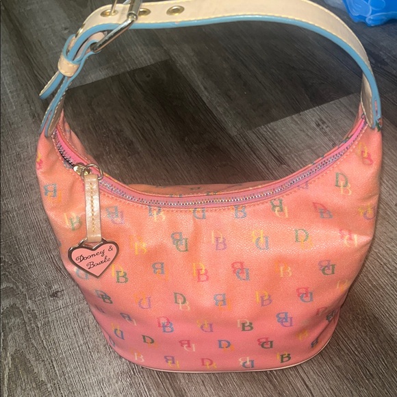 Dooney & Bourke Multicolor Monogram hand Bag - Picture 1 of 17